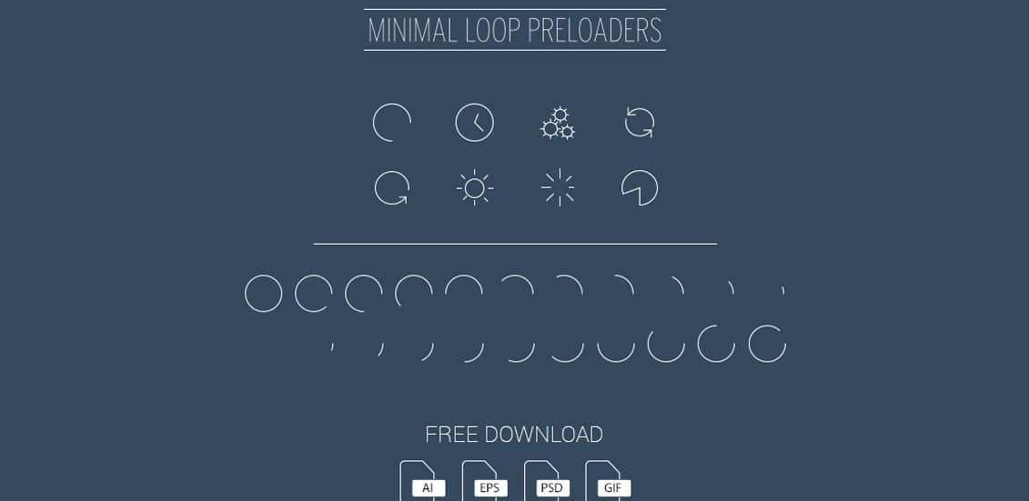 Minimal loop preloaders