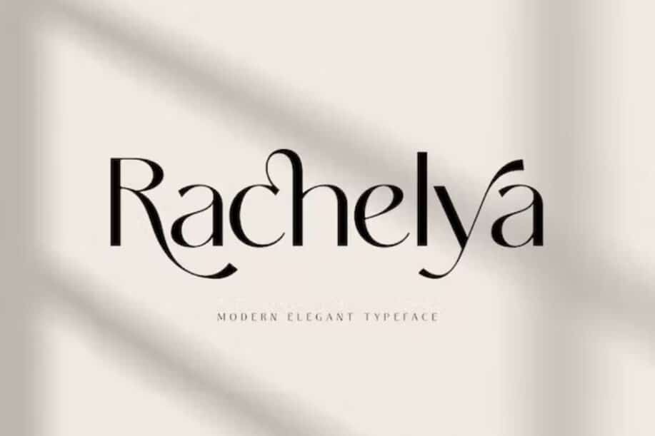 Modern Elegant Typeface