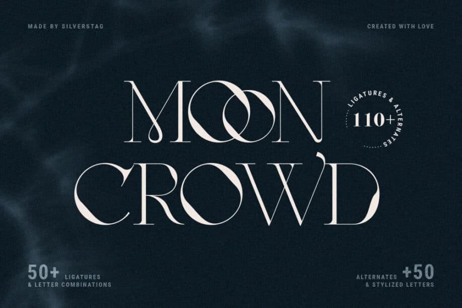 Moon Crowd – Elegant & Stylish Serif