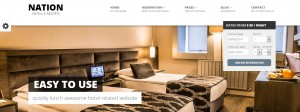 Nation Hotel - Responsive WordPress Theme