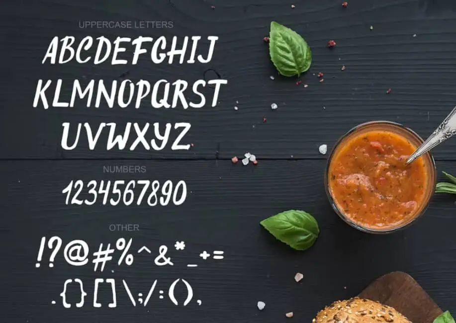 Original Burger Font