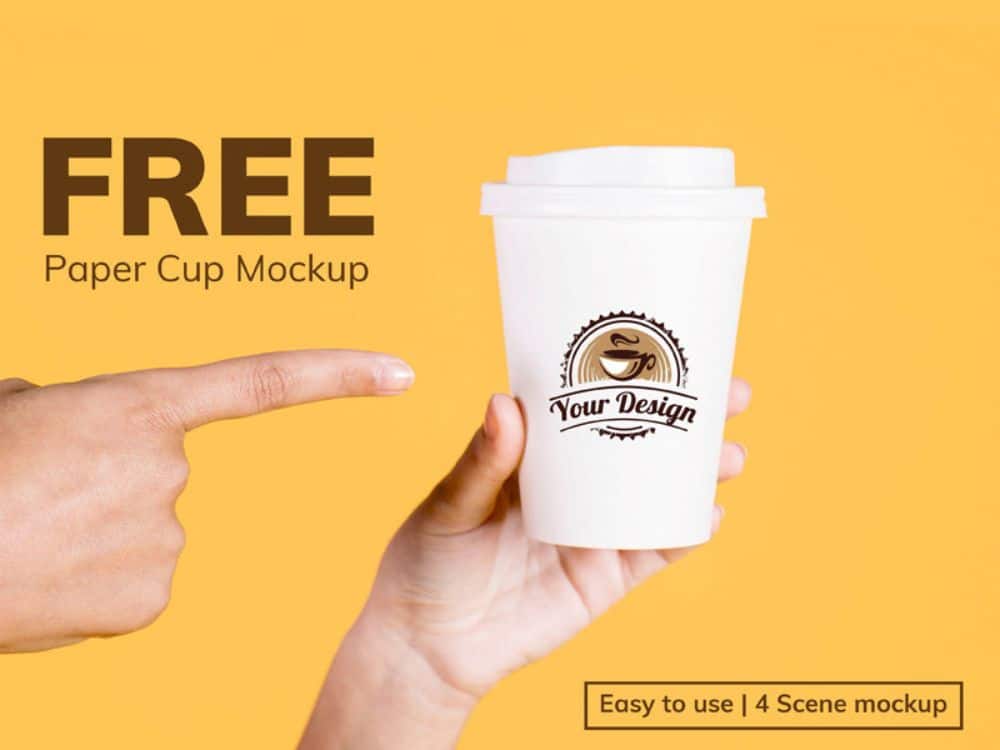 Paper Cup Mockup