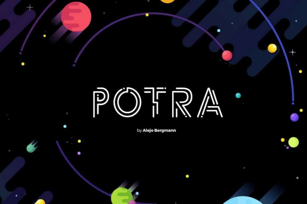 20 Best Outline Fonts to Give Your Design an Edge - Potra