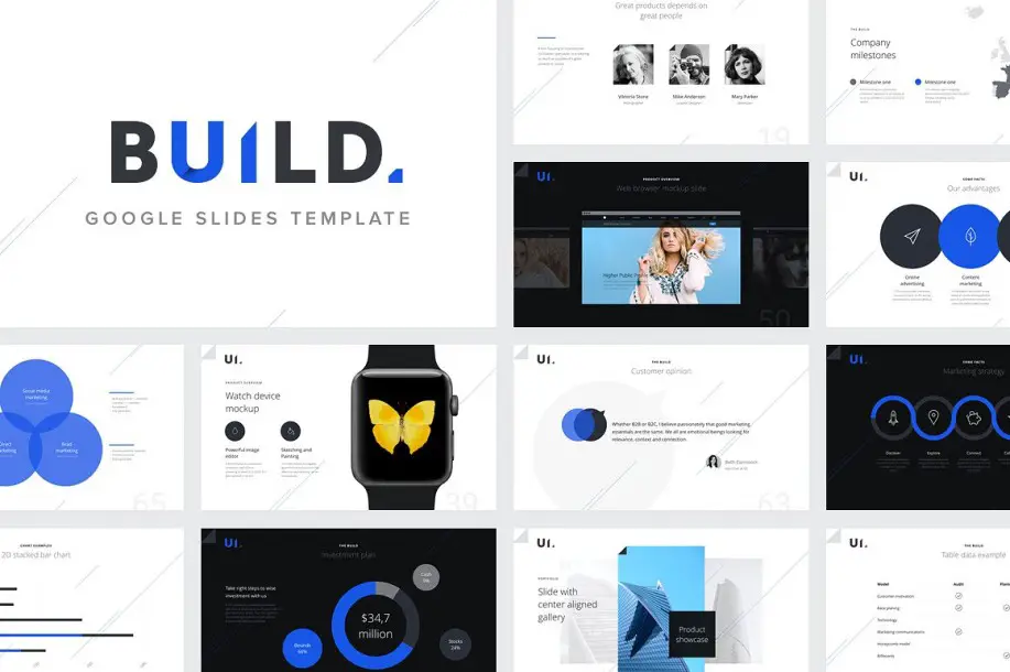 BUILD Google Slides Template