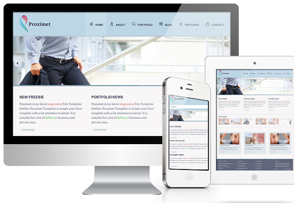 Proximet- Free responsive website template