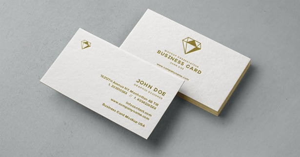 Psd Business Card Mockup