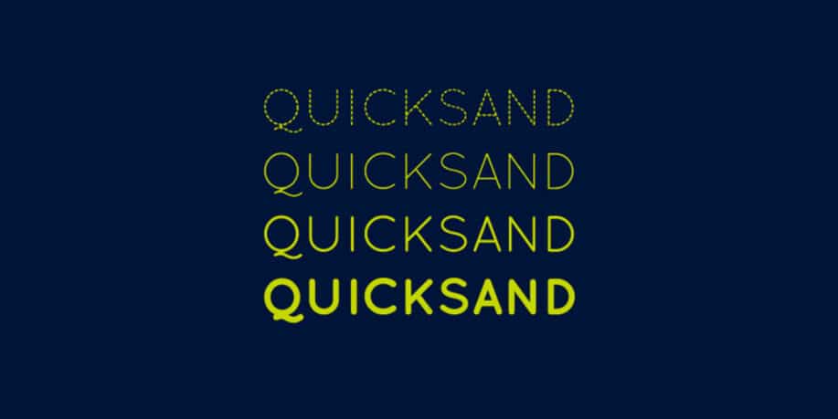 Quicksand Font