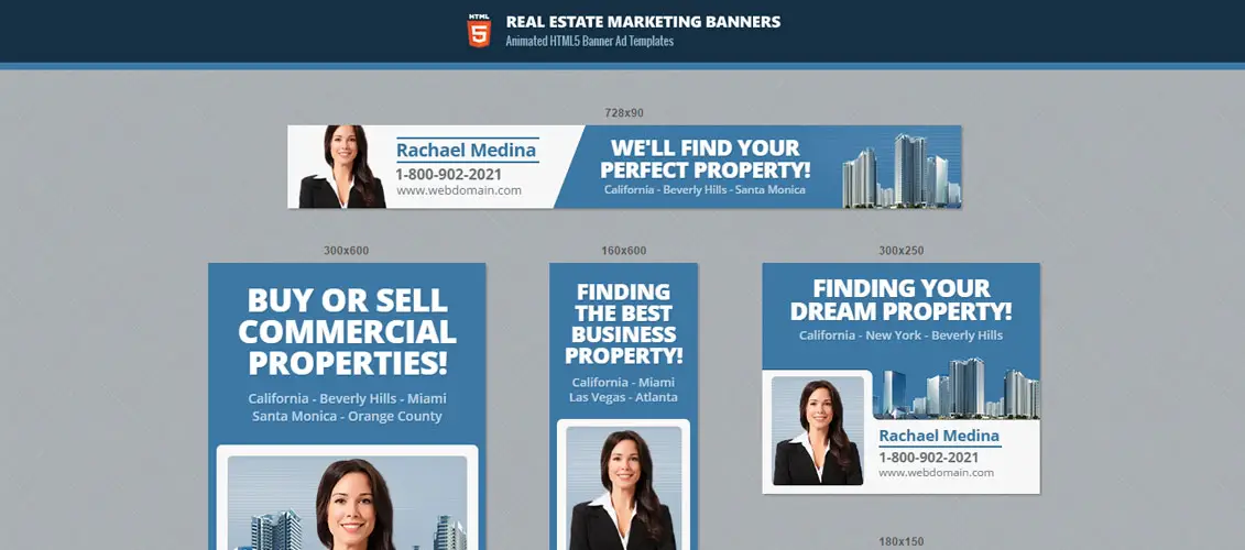 Real Estate HTML5 Ad Template