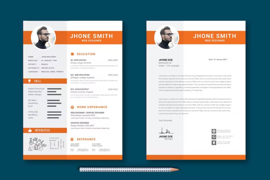 Resume CV - Web Designer