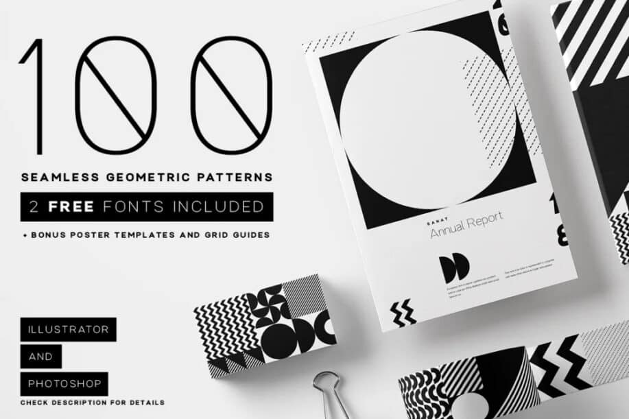 Seamless Geometric Pattern Collection