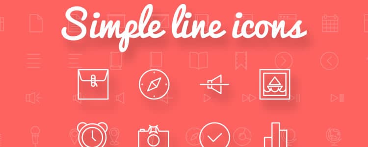 Simple Line Icons