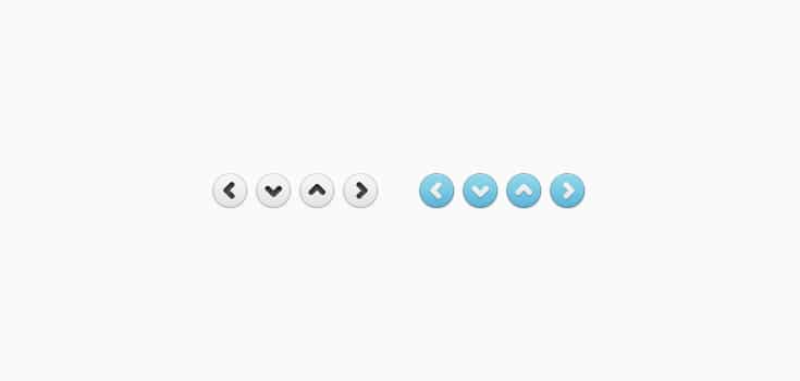 Simple Little Arrows Free PSD