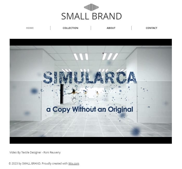 small brand marketing website templates