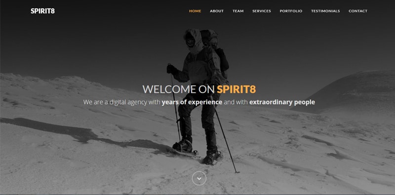 Spirit8---Free-Bootstrap-HTML-template