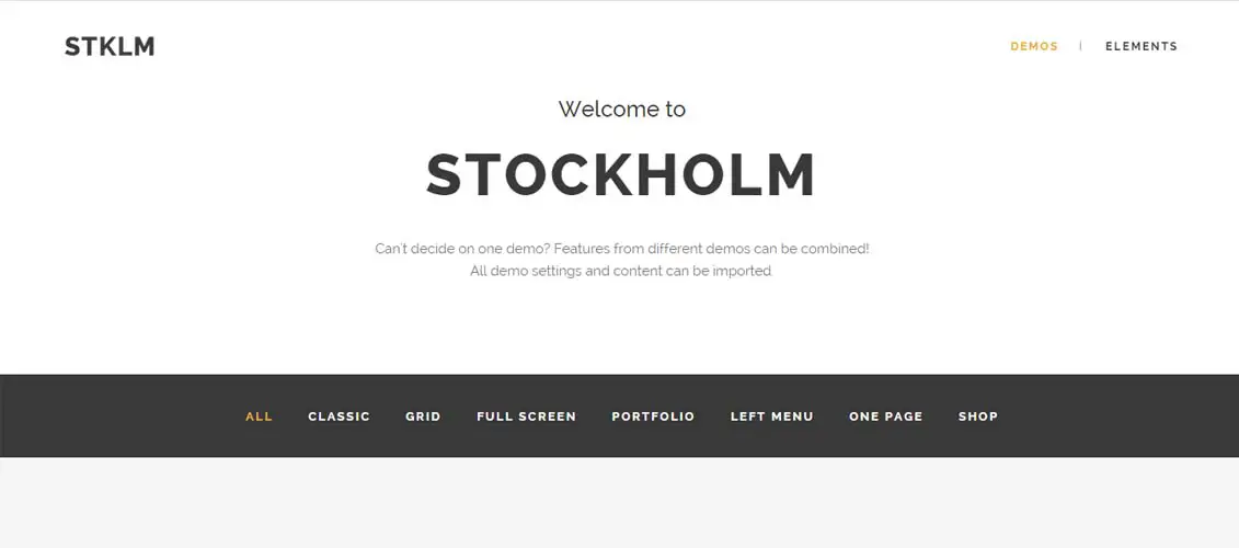 Stockholm - A Genuinely Multi-Concept Theme