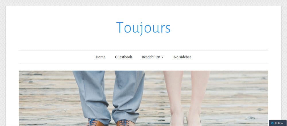 Toujours Infinite Scroll WordPress Theme