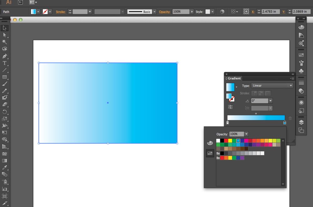 Types of gradients