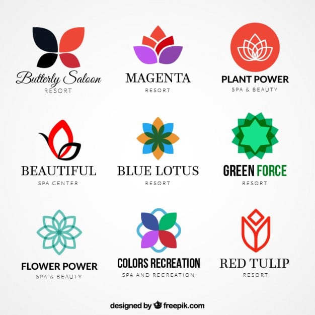 floral logos