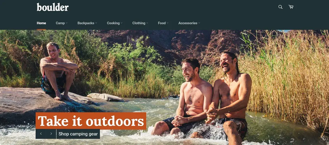 Venture - Outdoors Free Shopify Theme