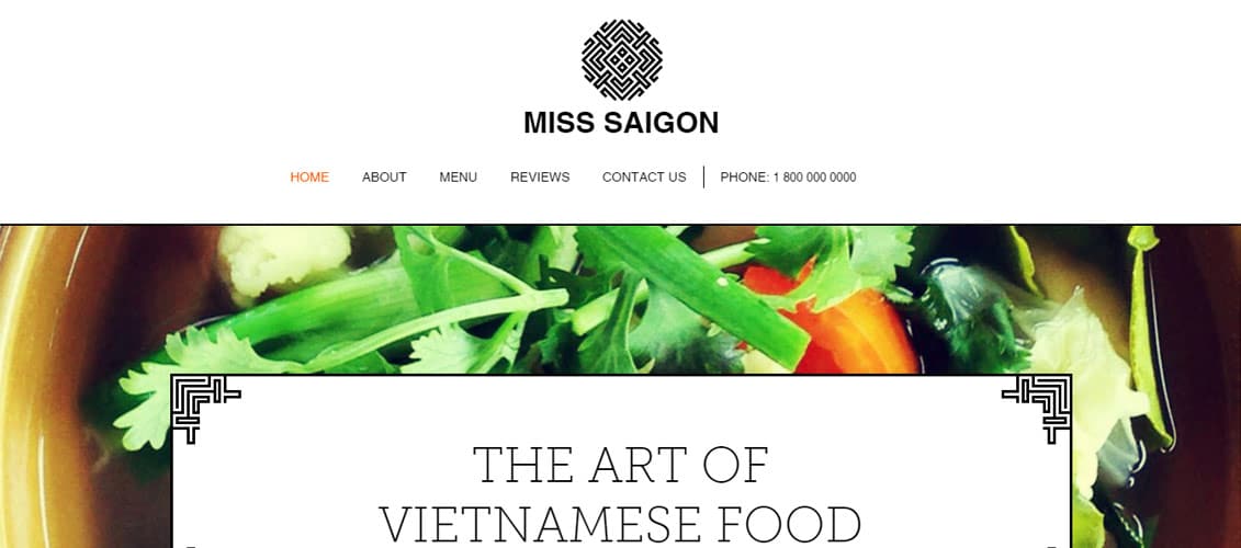 Vietnamese Restaurant Template