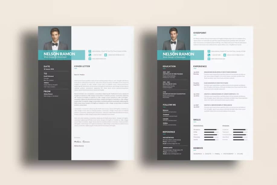 Web Designer Development Resume CV Template