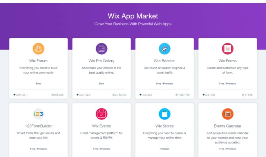 Wix Marketplace