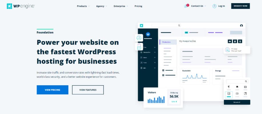 WP Engine - Top Cloud Hosting for WordPress Provider