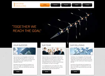 Success Consulting Website Templates