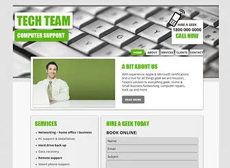 Hi Tech Website Template