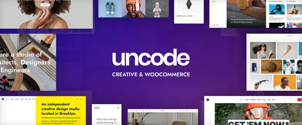 6. Uncode - Creative & WooCommerce WordPress Theme