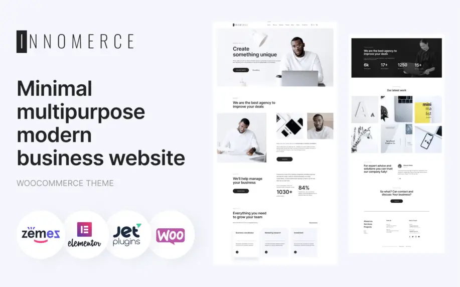 Multipurpose Website Template - Innomerce