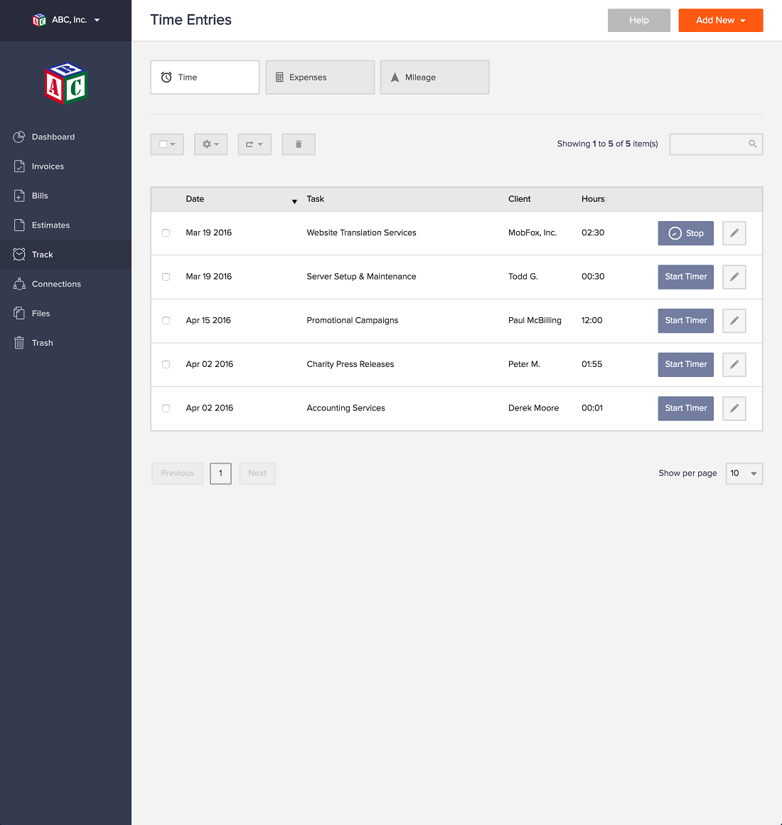 Invoicely-tracking-features