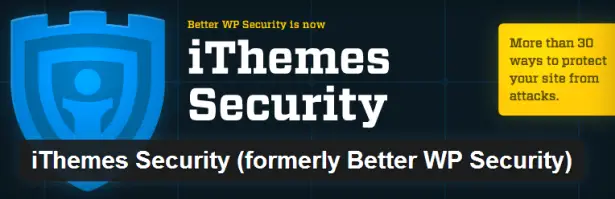 iThemes Security (formerly Better WP Security)